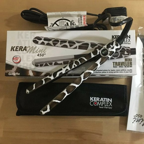 KERATIN COMPLEX KERA MINI 450º TRAVELER 1/2" TITAN - Picture 1 of 4